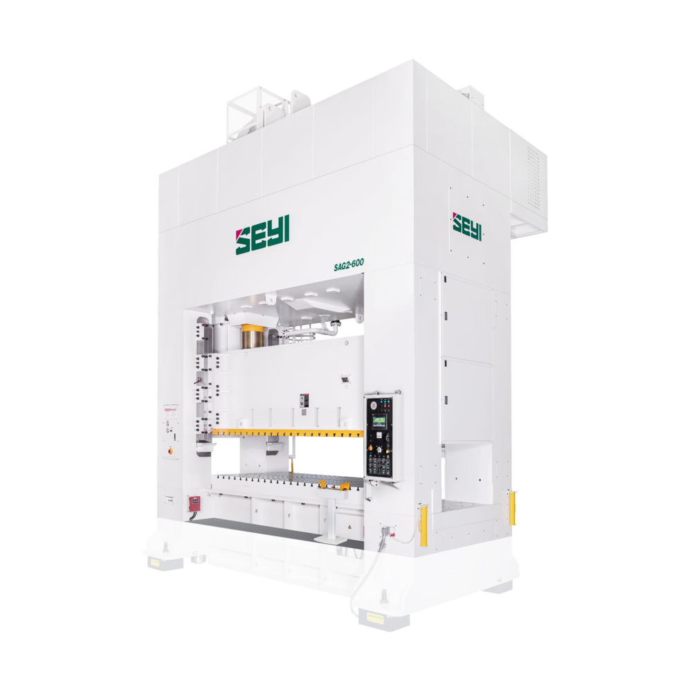 SEYI precision stamping press machine for high-quality stainless steel sheet processing.